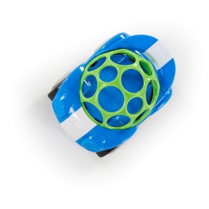 Jucarie auto Bright Starts Oball Rattle Roll pentru bebelusi 3 luni albastru sau rosu - Img 8