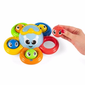 Jucarie baie copii Chicco Oktopus multicolora 6-36 luni cu efect de ploaie si pesti stropitori - Img 7