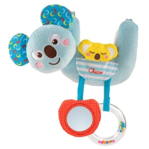 Jucarie Chicco Koala Familie Multicolor Usor de Fixat