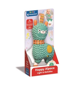 Jucarie Clementoni Baby Happy Alpaka Ratusca Interactiva pentru Bebelusi 3 luni - Img 2