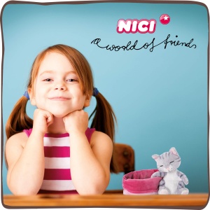Jucarie de plus NICI 47144 Pisica in cosulet roz-lila 16 cm - Img 7