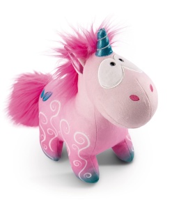 Jucarie de plus NICI Einhorn Midnight Floral 22 cm roz super moale