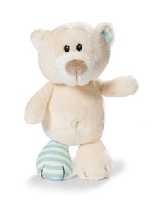 Jucarie de plus NICI My First Bar Taps pentru bebelusi 24 cm material moale
