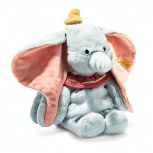 Jucarie de plus Steiff Dumbo 30 cm, culoare hellblau, pentru copii - Img 9