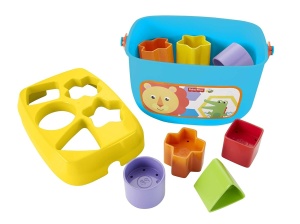 Jucarie educativa Fisher-Price FFC84, Sortier cu 10 cuburi colorate, Abilitati motorii, de la 6 luni - Img 4