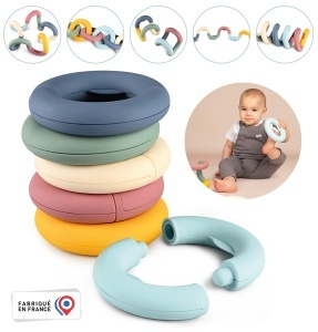 Jucarie Educativa Smoby LS Tubo - 12 Piese, Forme si Culori, pentru 1 Ani - Img 2