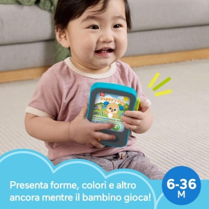 Jucarie electronica Fisher-Price Hundchen cu muzica si lumini, multi-lingv - Img 2