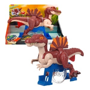 Jucarie Fisher-Price Imaginext Spinosaurus JFR24 23 cm miscare dinamica si functii interactive