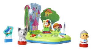 Jucarie interactiva Chicco Fabulous Creastorie Montessori 4 moduri de joaca dezvoltare cognitiva si creativitate - Img 2