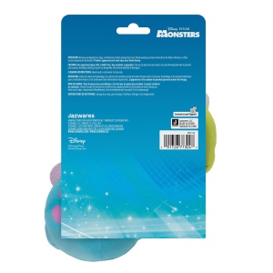 Jucarie pentru caini Disney Pixar Mike si Sulley, 2 bucati, 9 cm, cu zornaitoare - Img 7