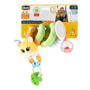 Jucarie pentru copii Chicco Mrs. Giraffe, design colorat, cu activitati interactive - Img 4