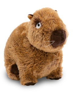 Jucarie Plus NICI Capybara Capy-Barbara 27cm Maro Materiale Reciclate