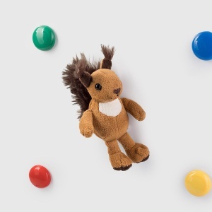Jucarie Plush Magnetica Schaffer Luzy, 12x6x8 cm, Maro - Img 6