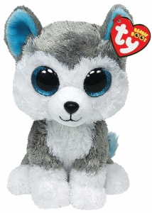 Jucarie TY 36006 Slush Husky Beanie Boos 15 cm Handmade 3 ani