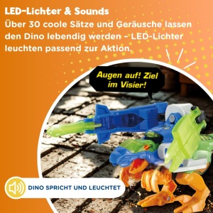 Jucarie VTech Switch Go Dinos Velociraptor Helikopter si Mega-Velociraptor - Img 3