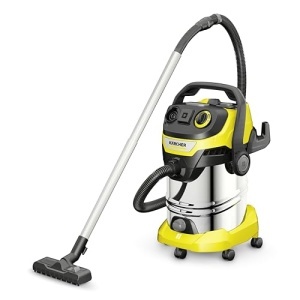 Karcher 1.628-361.0, WD 6 HP V-30/6/22/T Aspirator umed/uscat-30 L Rezervor din otel inoxidabil-1300W (priza portabila si functie de suflare), Standard, 1300 W, 30 litri - Img 3