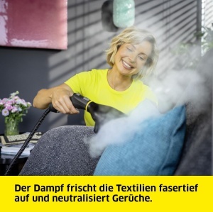 Karcher Dampfglatter SC Negru Abur uscat si fierbinte - Img 4