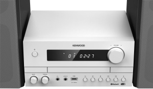 Kenwood M-822DAB - Sistem Micro HiFi cu 2 x 50 Watt RMS, CD, USB, DAB+ si Bluetooth Audio Streaming, Alb - Img 5