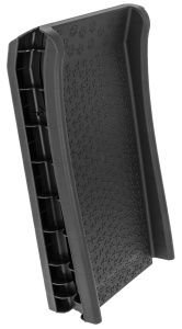 Kerbl Pet Dog Ramp Ajutor pliabil la imbarcare pentru caini Pentru animale de pana la 60 kg Suprafata profilata Puncte de sprijin cauciucate Negru 157 - Img 3
