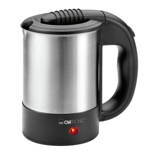 Kettle electric Clatronic WKR 3624, 0.5L, 1000W, inox, cu 2 cani - Img 9