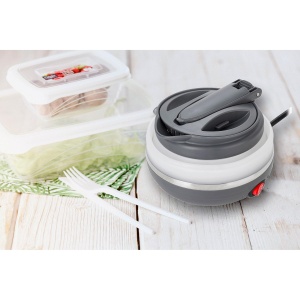Kettle Electric Mesko MS1375, 0.6L, 750W, Alb, Faltabil - Img 2