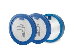 Kit Filtre AEG pentru Aspirator AP6AP82, 2x Filtre Vormotor, 1x Filtru Higienic, Alb-Albastru
