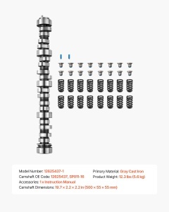 Kit Nockenwellen VEVOR LS SP011-16 pentru GM Gen34 1999-2013 48L-62L Durabilitate Extinsa - Img 7