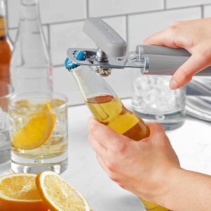 KitchenAid Deschizator de conserve si sticle otel inoxidabil ergonomic gri - Img 5