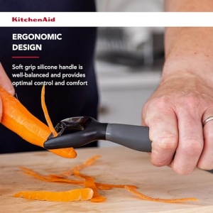 KitchenAid Soft Grip Y-Peeler - Gri Carbune - Img 5
