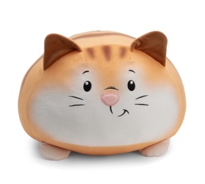 Kuscheltier Pisica Chill-NICI 30x34cm - bej, Plus moale pentru copii si adulti - Img 2