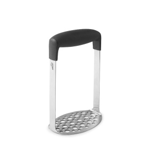 Lacor 62897 Presa de cartofi otel inoxidabil 1810 maner ergonomic negru