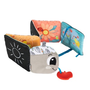 Lamaze Raupenreise L27463 Jucarie pentru Bebelusi 6 luni Culori Vibrante si Sunete - Img 4