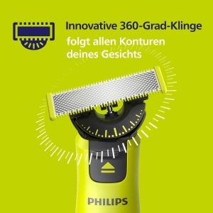 Lame Philips OneBlade 360 QP62450 Set 2 Bucati Compatibile cu Toate Modelele OneBlade si OneBlade Pro Kit Corp Inclus - Img 6