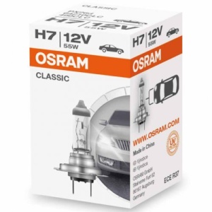 Lampa auto Osram Classic 12V 55W PX26d, set 5 bucati - Img 2