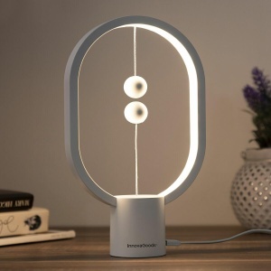 Lampa de birou InnovaGoods Magilum cu design magnetic LED eficient si incarcare USB - Img 8