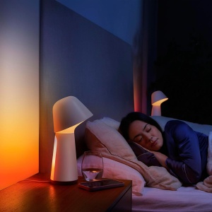 Lampa de birou Philips Hue Twilight, lumina alba si colorata, Bluetooth, control vocal - Img 2
