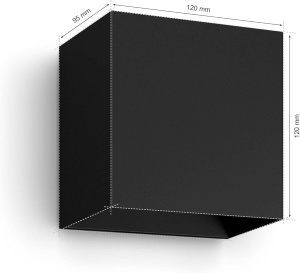 Lampa de exterior Philips Hue Resonate, dimmabila, 16 milioane culori, design elegant - Img 3