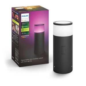 Lampa de gradina Philips Hue Calla, 590lm, dimabila, neagra - Img 5