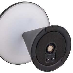 Lampa de masa APS 17101 CONE MINI, 11.5 cm, neagra, cu acumulator si telecomanda - Img 3
