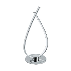 Lampa de masa LED Eglo Roncade, crom, 14W, 1200 lumeni, cu intrerupator