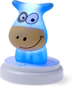 Lampa de Noapte Alecto Naughty Cow - LED, Portabila, Galbena