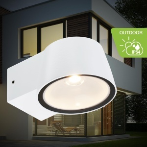Lampa de perete exterior TELEFUNKEN, LED 7.5W, 700 Lumen, alba - Img 2