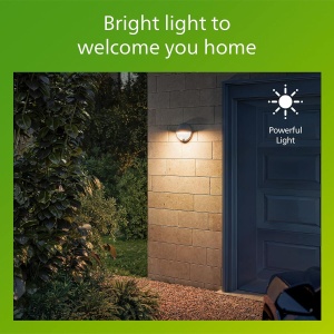 Lampa de perete Philips Capricorn LED cu senzor de miscare, 5,5 W, gri - Img 4