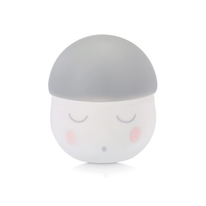 Lampa de veghe Babymoov Squeezy gri, 200 ore autonomie, cu senzor de aer