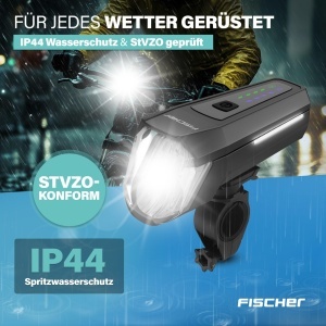 Lampa frontala cu LED Fischer 110 Lux, neagra, cu mod senzor si autonomie de 20 ore - Img 6
