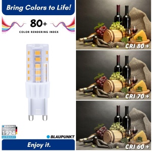 Lampa LED Blaupunkt G9, 4W, 500lm, 3000K, Culoare Calda - Img 6