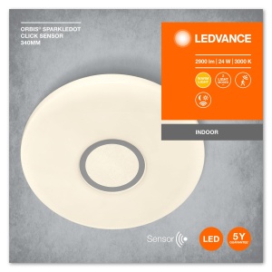 Lampa LED cu senzor LEDVANCE ORBIS SPARKLE DOT, 340mm, cald (3000K) - Img 12