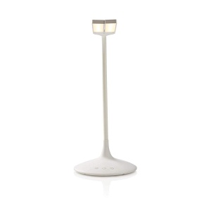 Lampa LED de birou NEDIS - Dimmabila, 280 lm, reincarcabila, alba