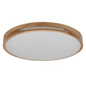 Lampa LED de tavan Osram ORBIS Woodburry, 16W, 1000lm, 3000K, cu decor din lemn