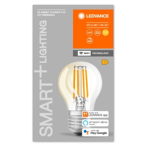Lampa LED Dimmabila LEDVANCE cu Wifi, E27, Calda, 4 Bucati - Img 4
